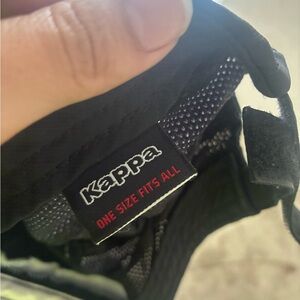 Kappa Black and Gray Adjustable Cap